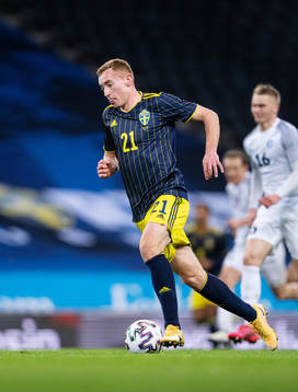 Dejan Kulusevski of Sweden