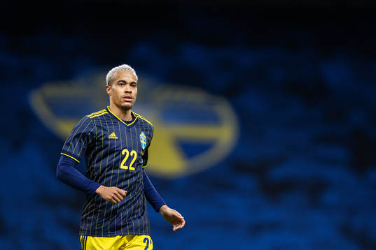 Robin Quaison of Sweden