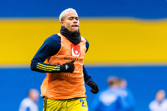 Robin Quaison of Sweden