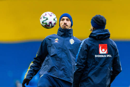 Zlatan Ibrahimovic of Sweden