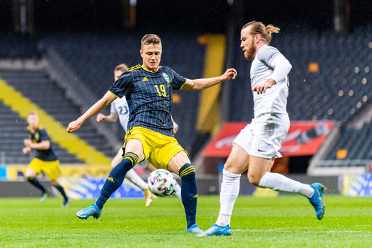 Mattias Svanberg of Sweden and Henri Anier of Estonia