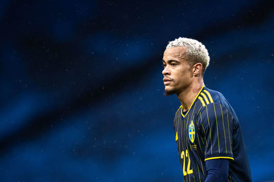 Robin Quaison of Sweden