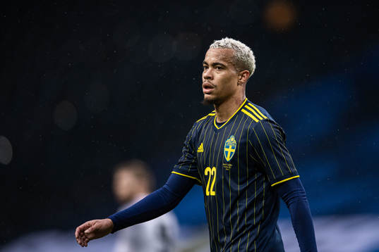 Robin Quaison of Sweden