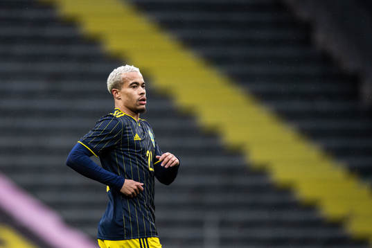 Robin Quaison of Sweden