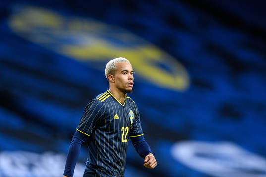 Robin Quaison of Sweden