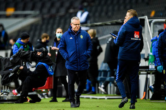 Janne Andersson, head coach of Sweden