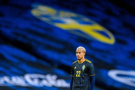 Robin Quaison of Sweden