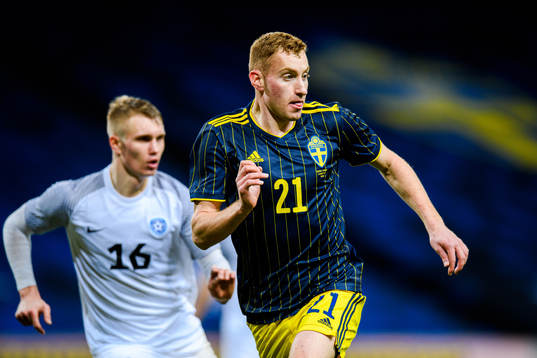 Dejan Kulusevski of Sweden