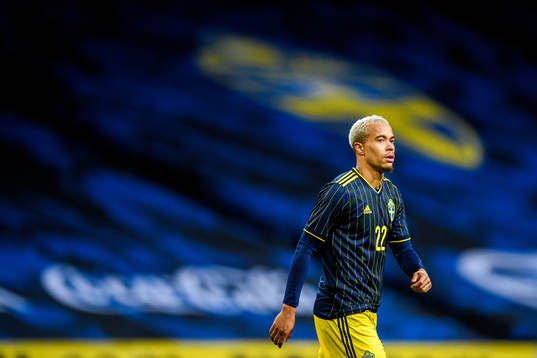 Robin Quaison of Sweden