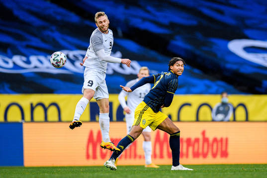 Robert Kirss of Estonia and Jens-Lys Cajuste of Sweden