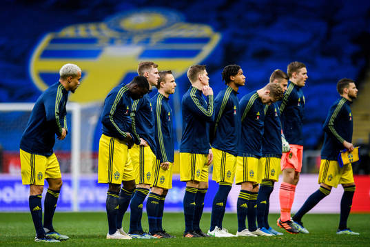 The lineup of Sweden