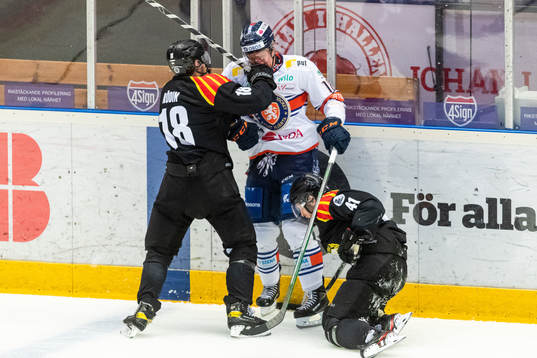 Brynäs Anton Rödin och Växjös Marcus Sylvegård