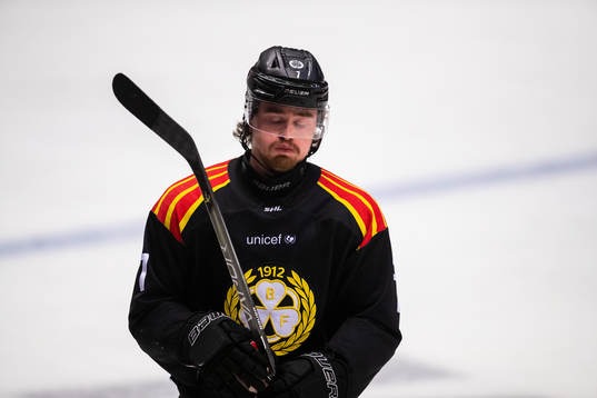 Brynäs Marcus Björk deppar
