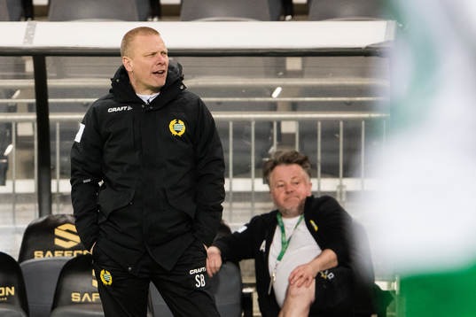 Hammarbys tränare Stefan Billborn