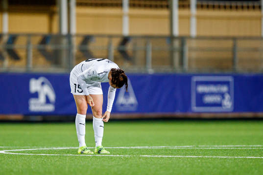 Jessica Wik of Rosengård looks dejected