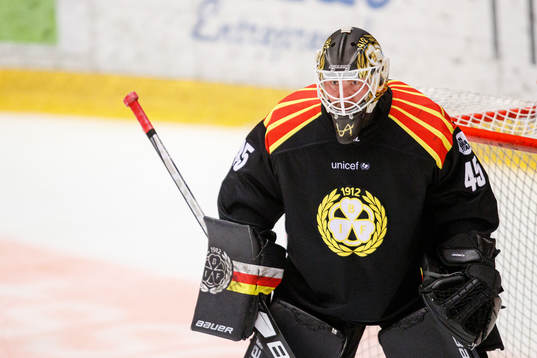 Brynäs målvakt Viktor Andrén