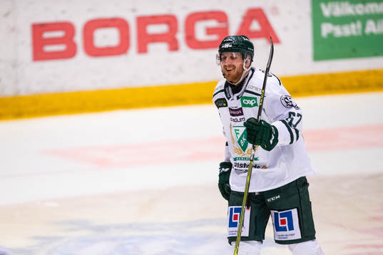 Färjestads Pontus Widerström jublar
