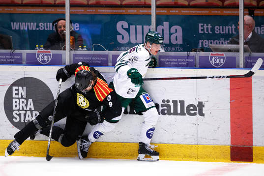 Brynäs John Nyberg och Färjestads Jacob Peterson