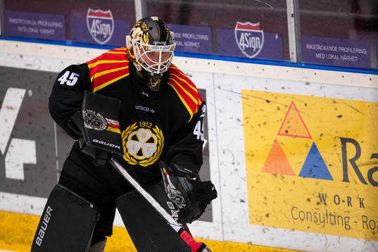 Brynäs målvakt Viktor Andrén