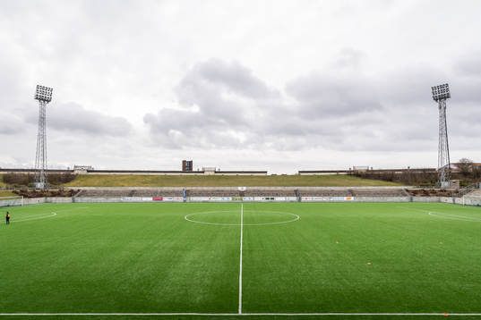 Vy över Klostergårdens IP