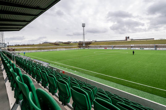 Vy över Klostergårdens IP