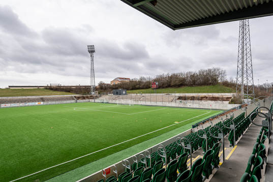 Vy över Klostergårdens IP