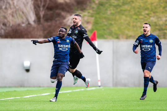 Österlens målvakt Zakaria Abdulrazek, målvakt Festim