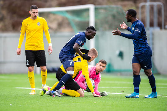Lunds Casper Burehed och Österlens Edafe Egbedi  i dispyt