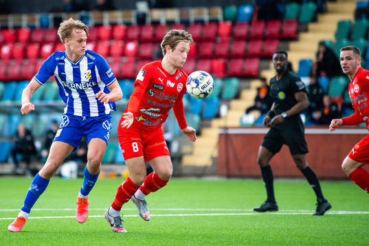 IFK Göteborgs Oscar Vilhelmsson och Värnamos William