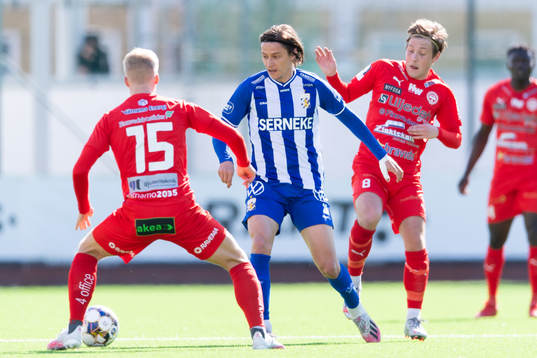 IFK Göteborgs Simon Thern och Värnamos William Kenndal