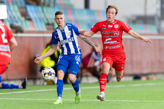 IFK Göteborgs Filip Ambroz och Värnamos William Kenndal