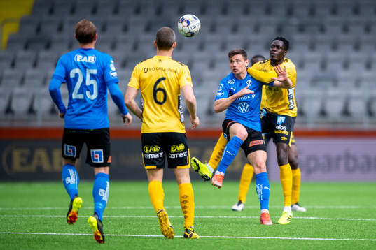 Halmstads Marcus Antonsson och Elfsborgs Joseph Stanley