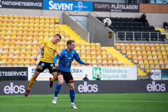 Elfsborgs Per Frick och Halmstads Andreas Bengtsson