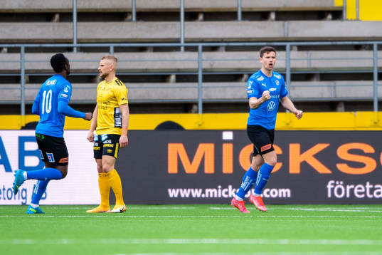 Halmstads Marcus Antonsson jublar