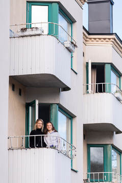 Häckens Emma Kullberg och Julia Zigiotti Olme