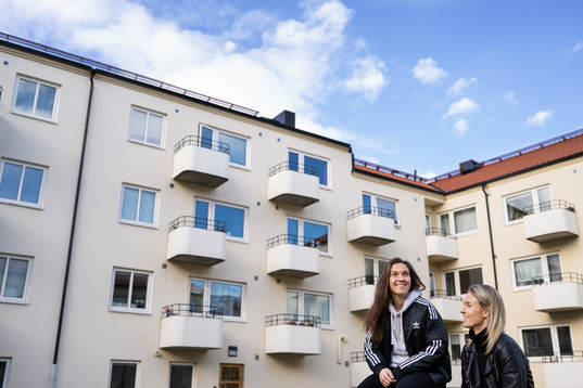 Häckens Julia Zigiotti Olme och Emma Kullberg