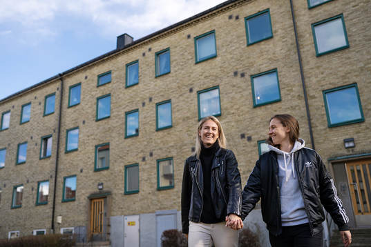 Häckens Julia Zigiotti Olme och Emma Kullberg