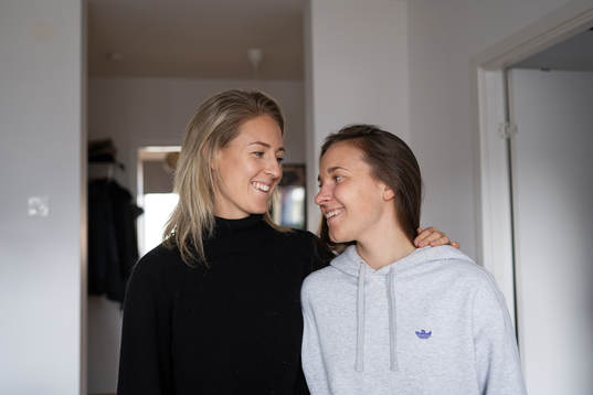 Häckens Julia Zigiotti Olme och Emma Kullberg