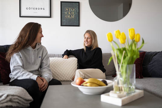 Häckens Julia Zigiotti Olme och Emma Kullberg