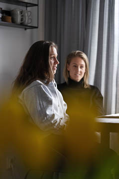 Häckens Julia Zigiotti Olme och Emma Kullberg
