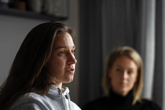 Häckens Julia Zigiotti Olme och Emma Kullberg