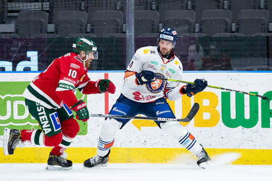 Frölundas Jens Olsson och Växjös Emil Pettersson