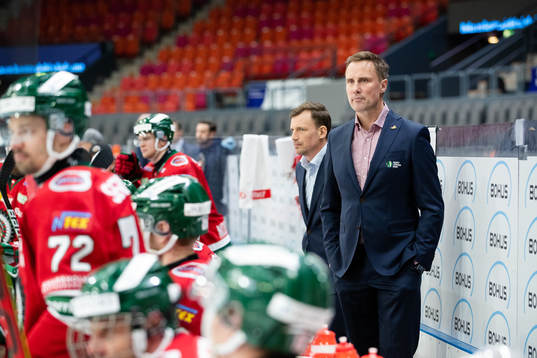 Frölundas tränare Roger Rönnberg