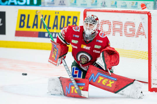 Frölundas målvakt Johan Mattsson