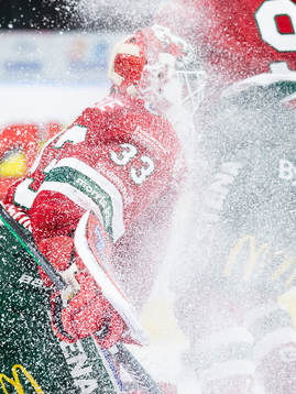 Frölundas målvakt Johan Mattsson