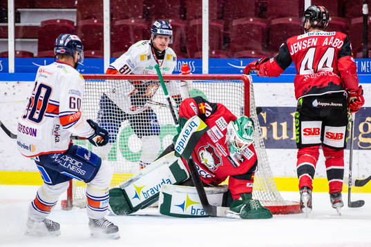 Malmö Redhawks målvakt Andreas Ljunggren