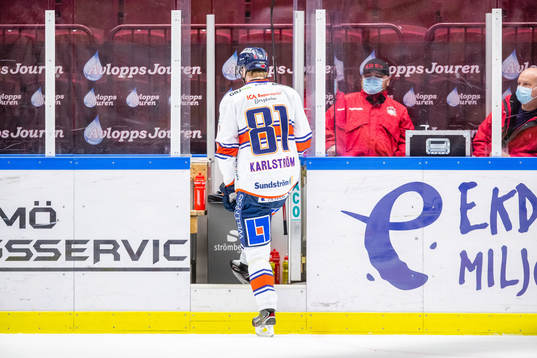 Växjös Fredrik Karlström blir utvisad