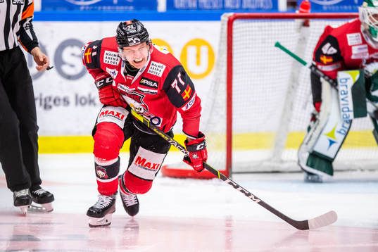 Malmö Redhawks Jan-Mikael Järvinen har ont