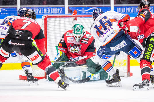 Malmö Redhawks målvakt Andreas Ljunggren