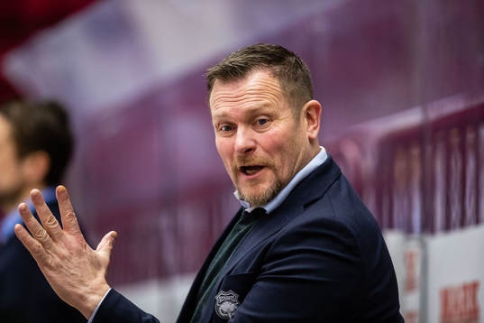 Malmö Redhawks tränare Joakim Fagervall